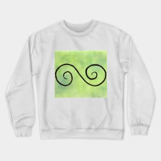 Double Spiral Crewneck Sweatshirt